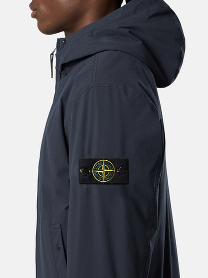 Stone Island Hooded Jacket with Wind- and Water-Resistant Membrane 4100108