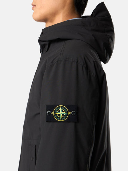 Stone Island Hooded Jacket with Wind- and Water-Resistant Membrane 4100108
