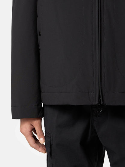 Stone Island Hooded Jacket with Wind- and Water-Resistant Membrane 4100108