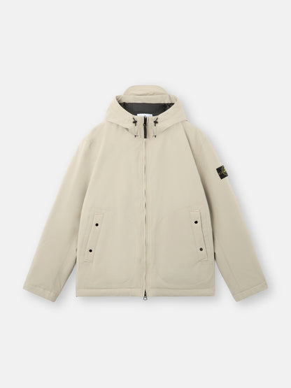 Stone Island Hooded Jacket with Wind- and Water-Resistant Membrane 4100108