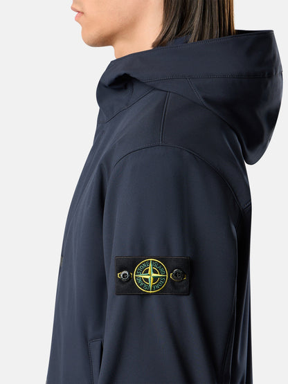 Stone Island Hooded Jacket with Water- and Wind-Resistant Membrane 4100118