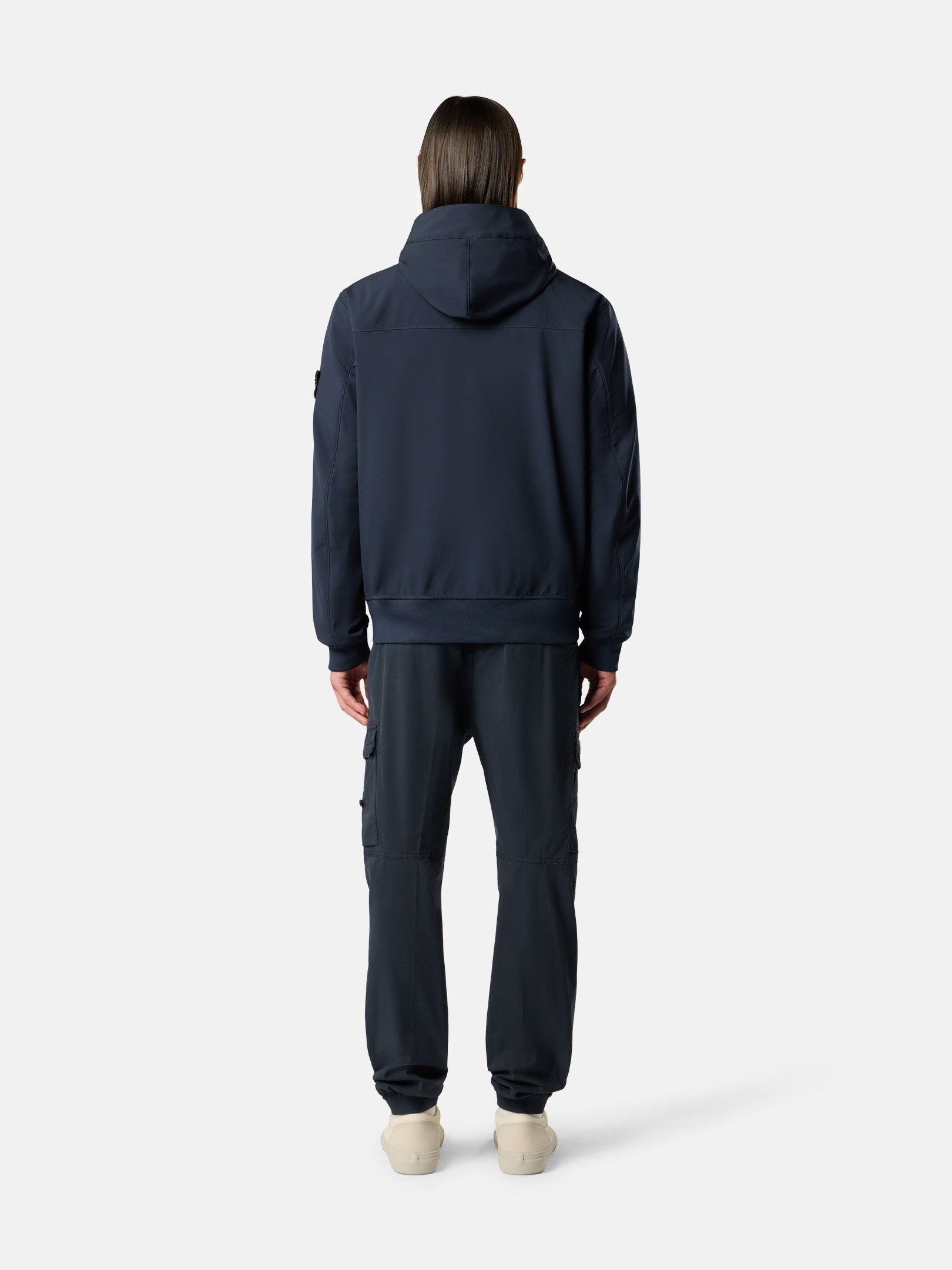 Stone Island Hooded Jacket with Water- and Wind-Resistant Membrane 4100118
