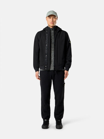 Stone Island Hooded Jacket with Water- and Wind-Resistant Membrane 4100118