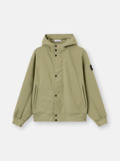 Stone Island Hooded Jacket with Water- and Wind-Resistant Membrane 4100118