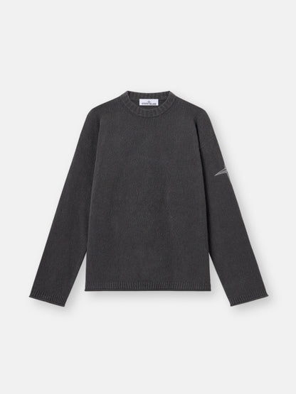 Stone Island Loose-Fit Crewneck Jumper with Needle-Punched Star 5100002