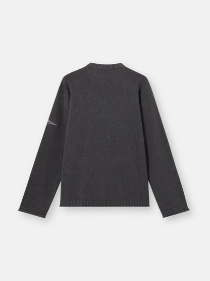 Stone Island Loose-Fit Crewneck Jumper with Needle-Punched Star 5100002