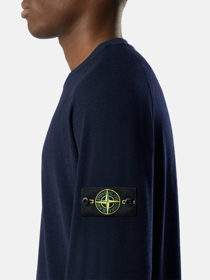 Stone Island Loose-Fit Crewneck Jumper with Raglan Sleeves 5100007