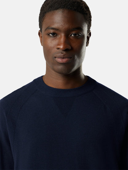 Stone Island Loose-Fit Crewneck Jumper with Raglan Sleeves 5100007
