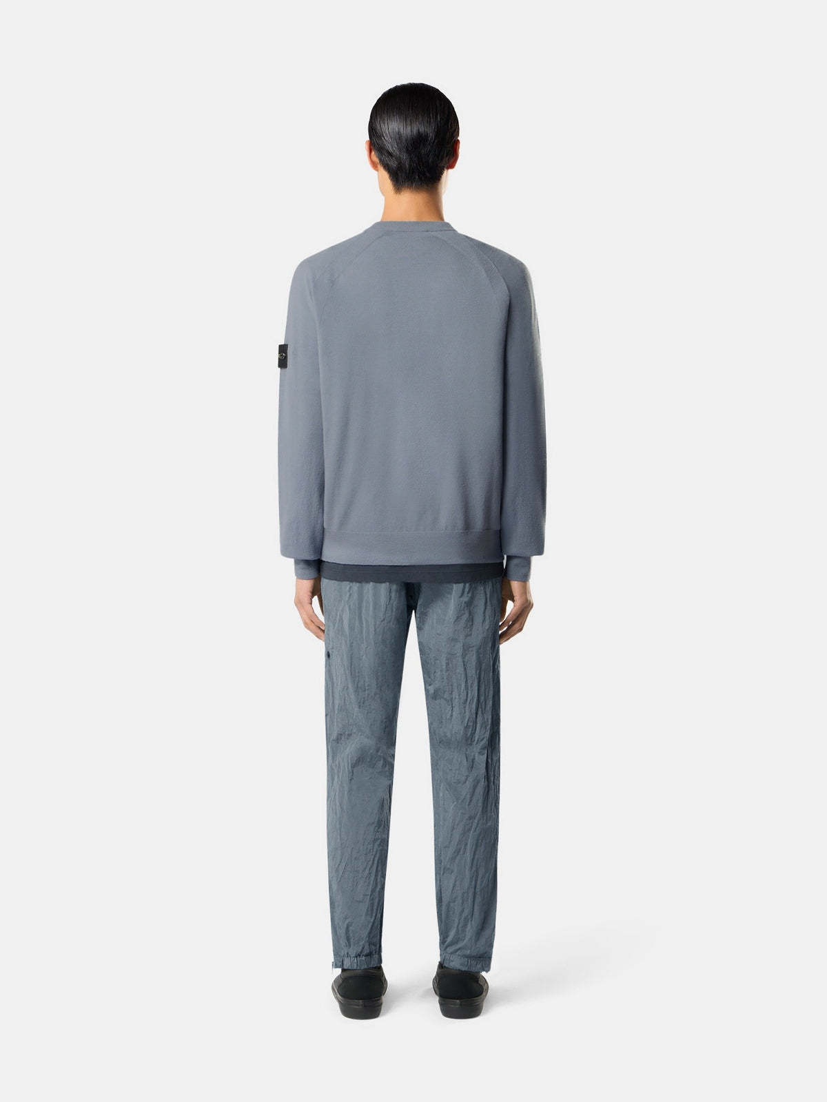 Stone Island Loose-Fit Crewneck Jumper with Raglan Sleeves 5100007