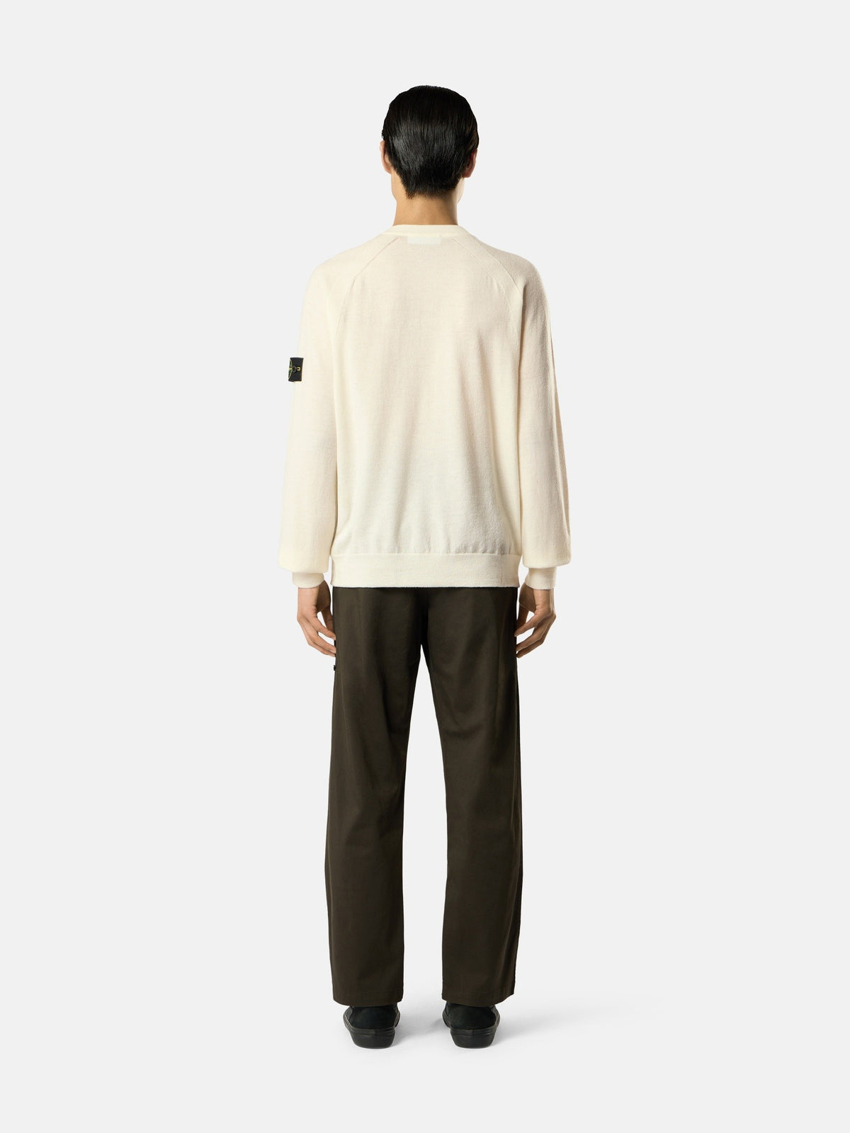 Stone Island Loose-Fit Crewneck Jumper with Raglan Sleeves 5100007