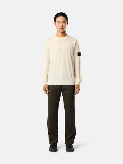 Stone Island Loose-Fit Crewneck Jumper with Raglan Sleeves 5100007