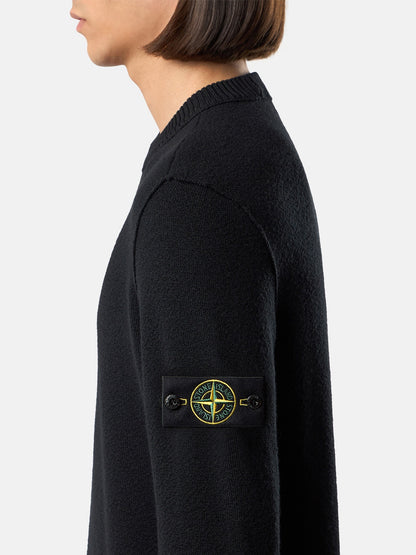 Stone Island Loose-Fit Crewneck Jumper with Ribbed Trims 5100011