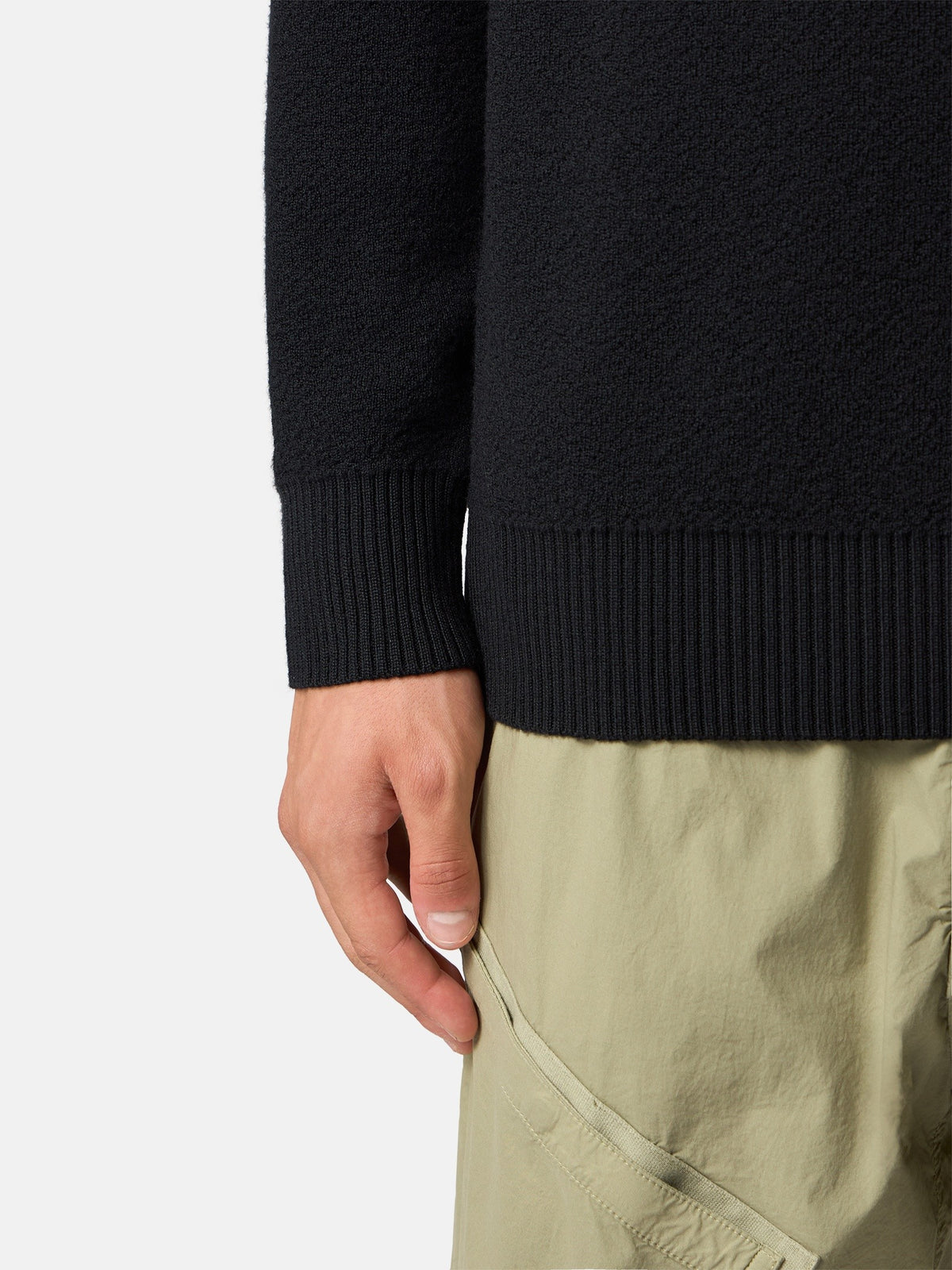 Stone Island Loose-Fit Crewneck Jumper with Ribbed Trims 5100011