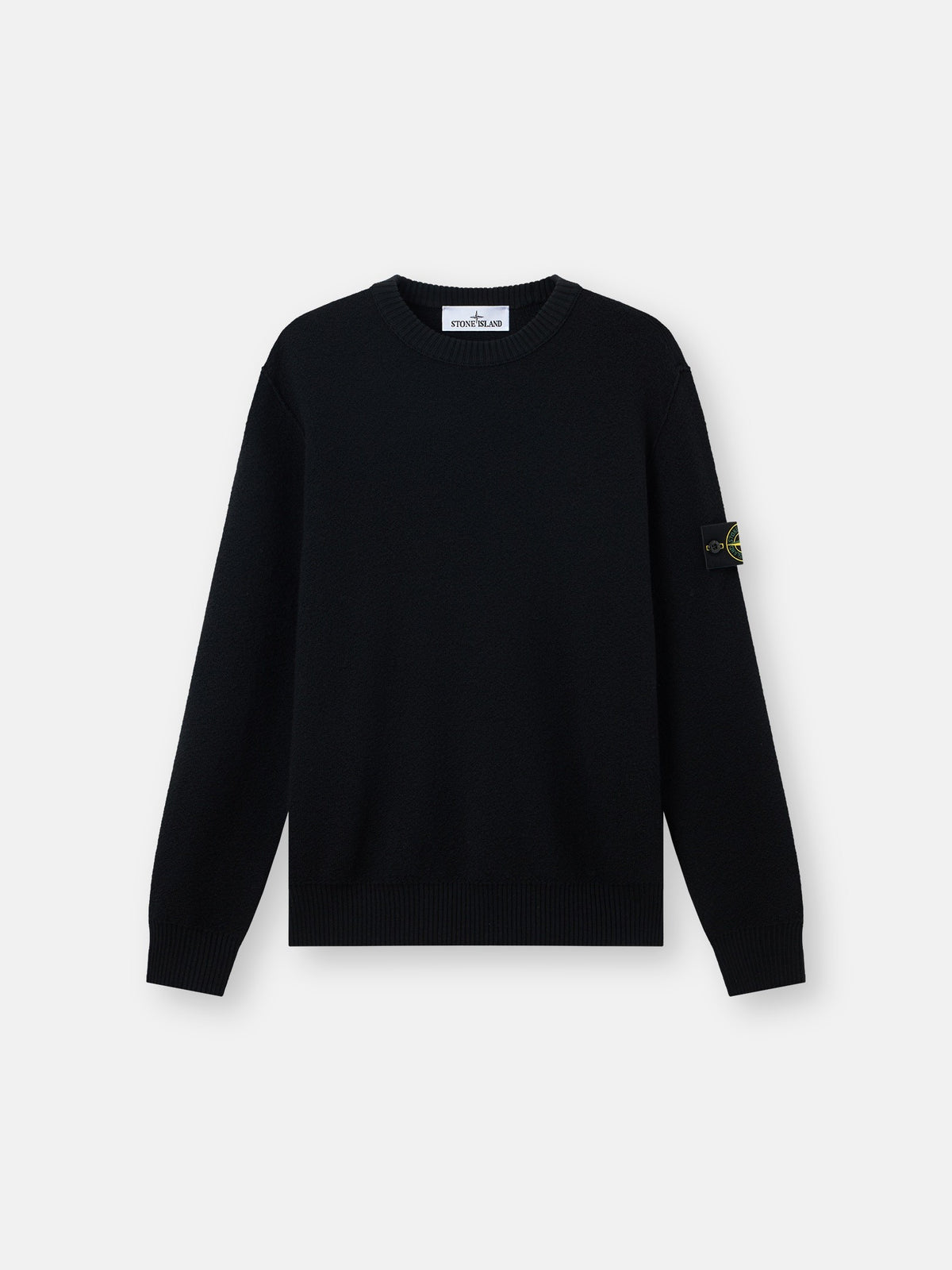 Stone Island Loose-Fit Crewneck Jumper with Ribbed Trims 5100011