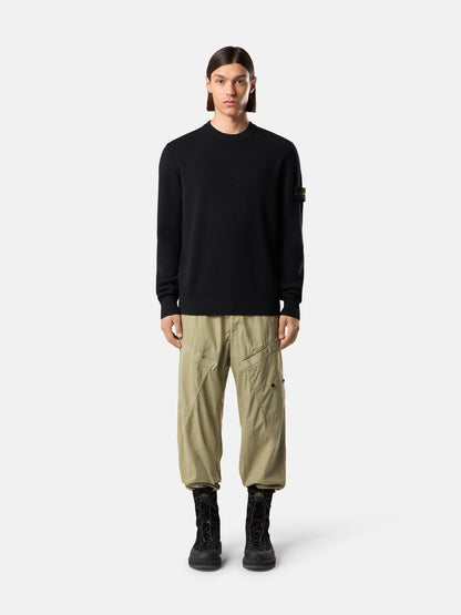 Stone Island Loose-Fit Crewneck Jumper with Ribbed Trims 5100011