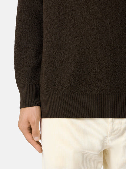 Stone Island Loose-Fit Crewneck Jumper with Ribbed Trims 5100011