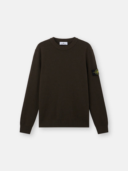Stone Island Loose-Fit Crewneck Jumper with Ribbed Trims 5100011