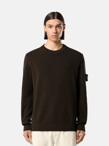 Stone Island Loose-Fit Crewneck Jumper with Ribbed Trims 5100011