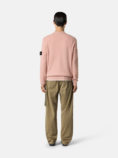 Stone Island Loose-Fit Crewneck Jumper with Ribbed Trims 5100011
