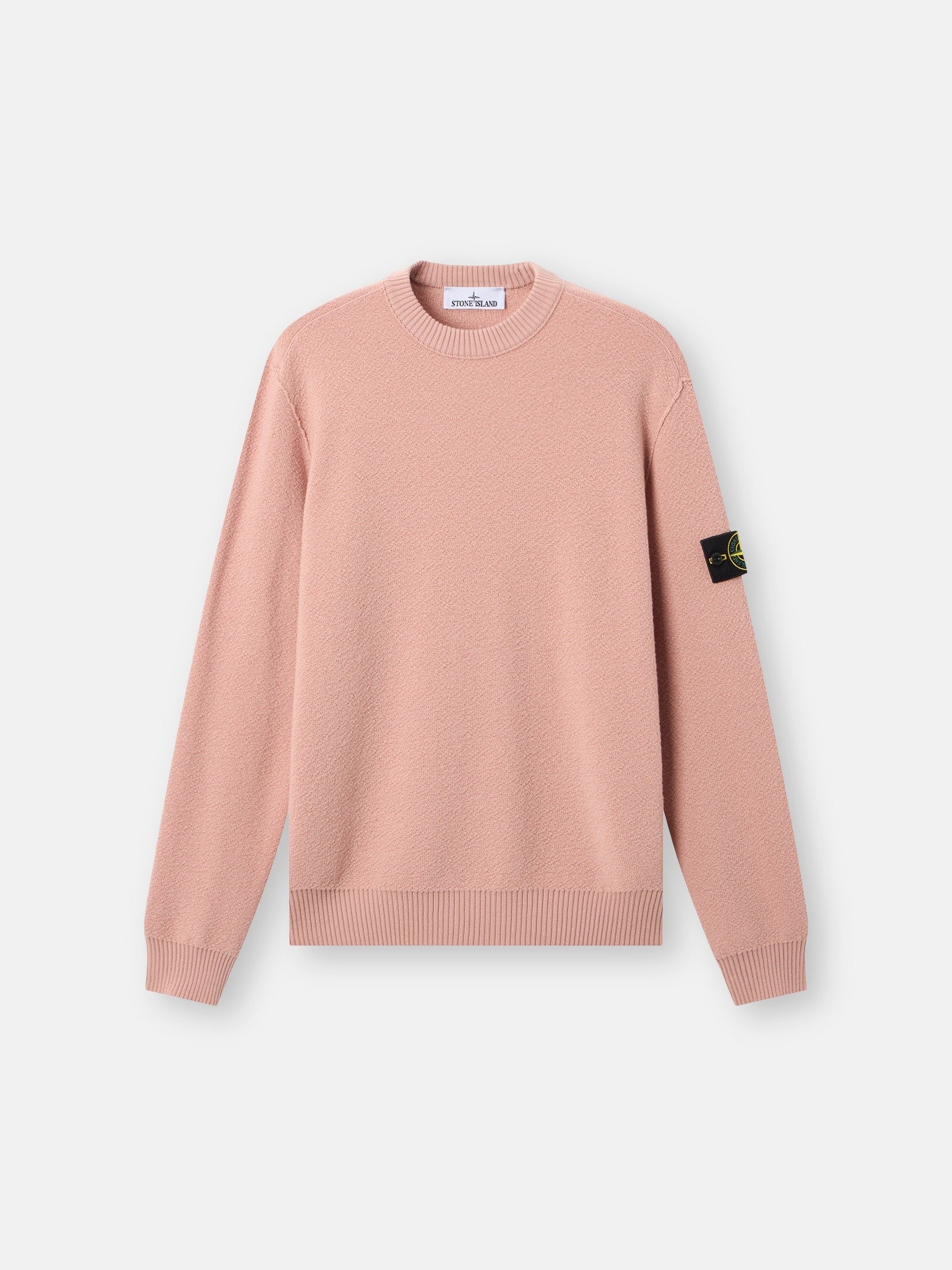 Stone Island Loose-Fit Crewneck Jumper with Ribbed Trims 5100011