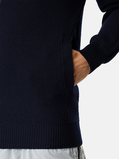 Stone Island Loose-Fit Zip-Up Jumper with Pockets 5100012