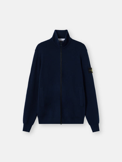 Stone Island Loose-Fit Zip-Up Jumper with Pockets 5100012