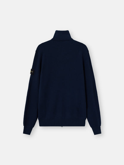 Stone Island Loose-Fit Zip-Up Jumper with Pockets 5100012