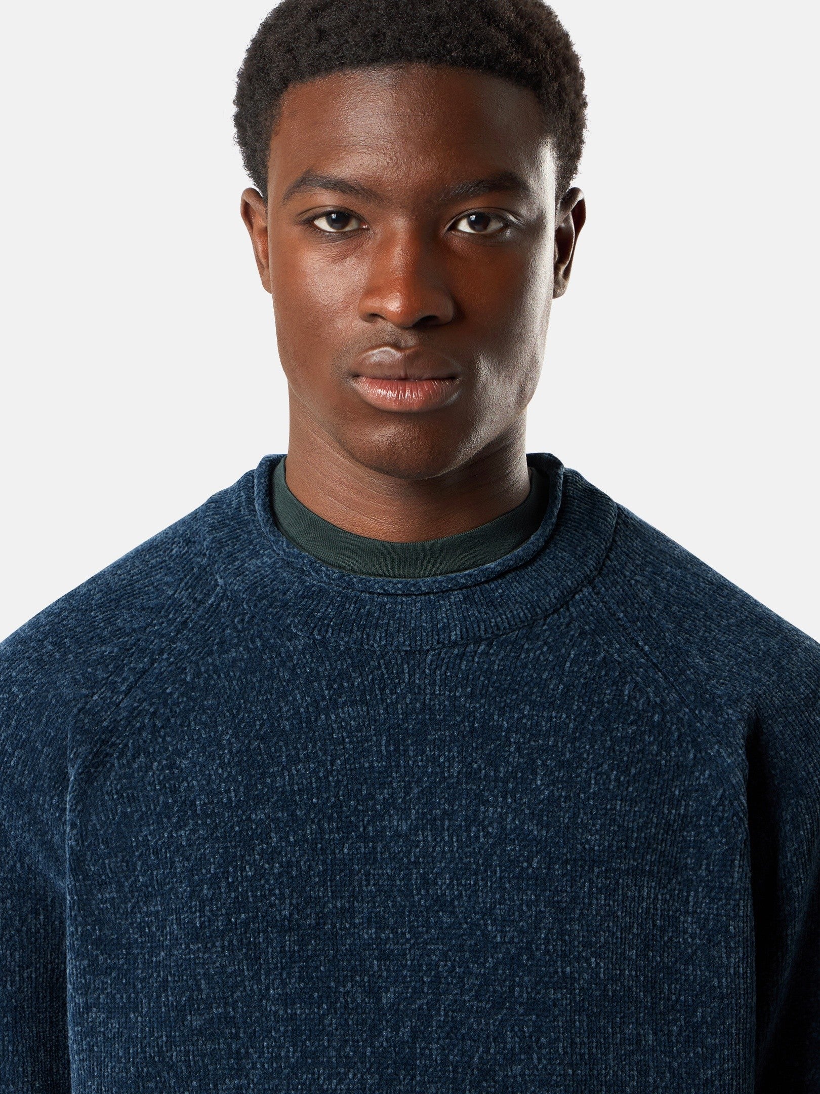 Stone Island Loose-Fit Crewneck Jumper with Raglan Sleeves 5100013