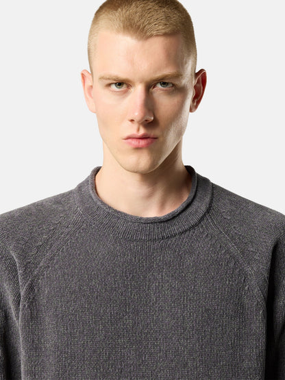 Stone Island Loose-Fit Crewneck Jumper with Raglan Sleeves 5100013