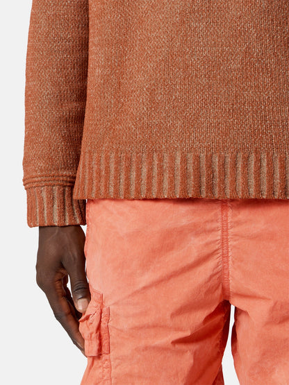 Stone Island Loose-Fit Crewneck Jumper with Contrast Stitch Details 5100016