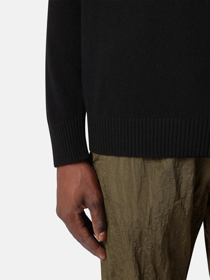 Stone Island Loose-Fit Polo Collar Jumper with Button Placket 5100018