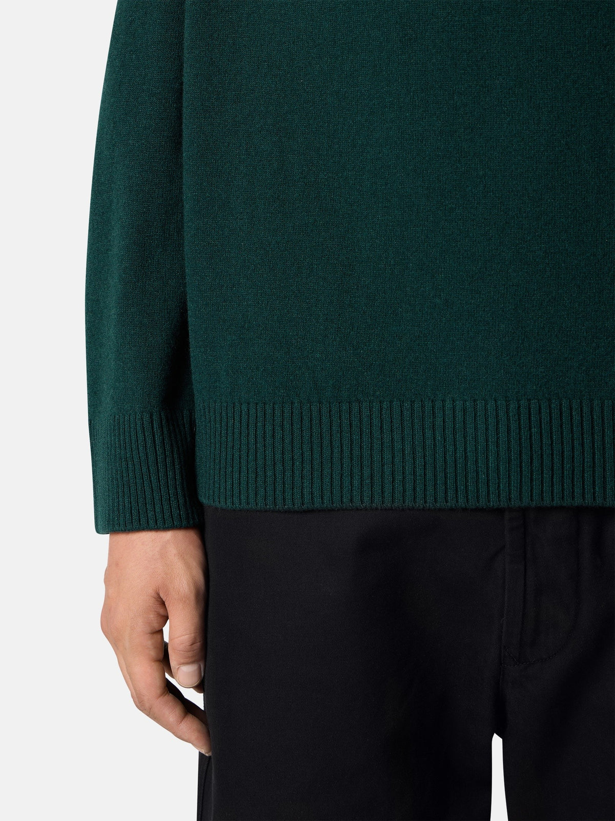 Stone Island Loose-Fit Polo Collar Jumper with Button Placket 5100018