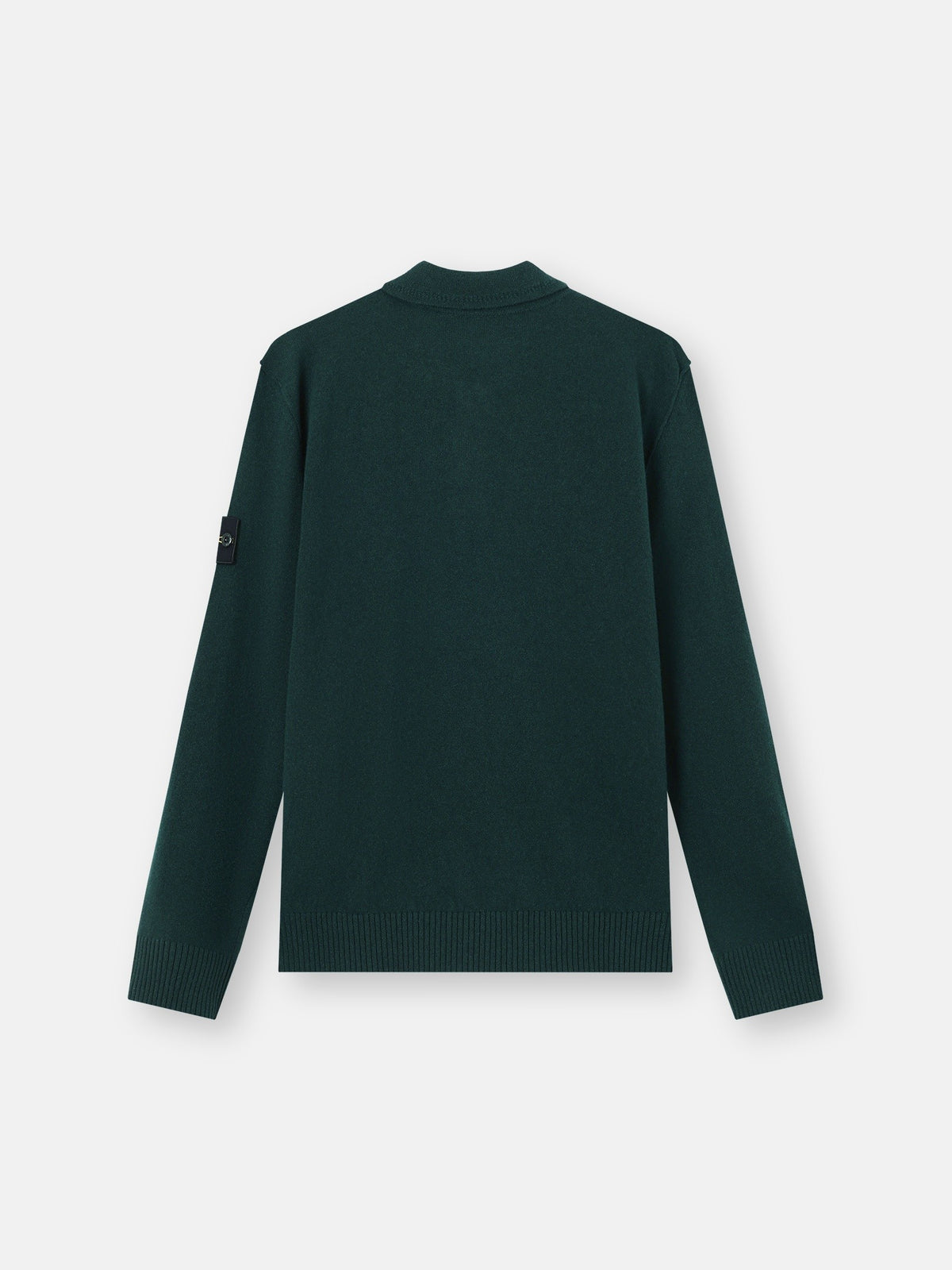 Stone Island Loose-Fit Polo Collar Jumper with Button Placket 5100018