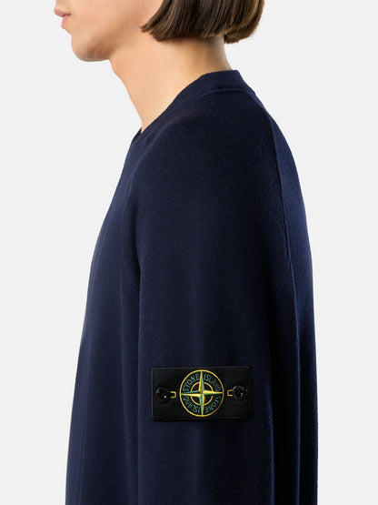 Stone Island Loose-Fit Crewneck Jumper with Raglan Sleeves 5100020