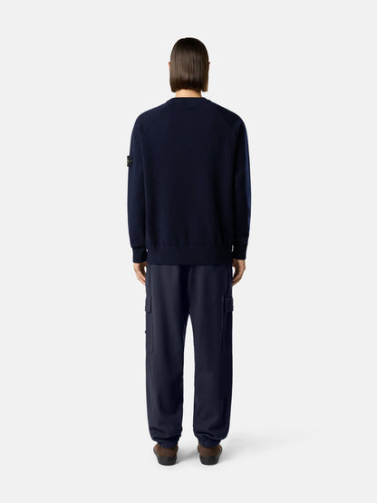 Stone Island Loose-Fit Crewneck Jumper with Raglan Sleeves 5100020