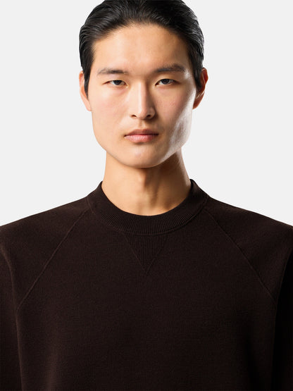 Stone Island Loose-Fit Crewneck Jumper with Raglan Sleeves 5100020