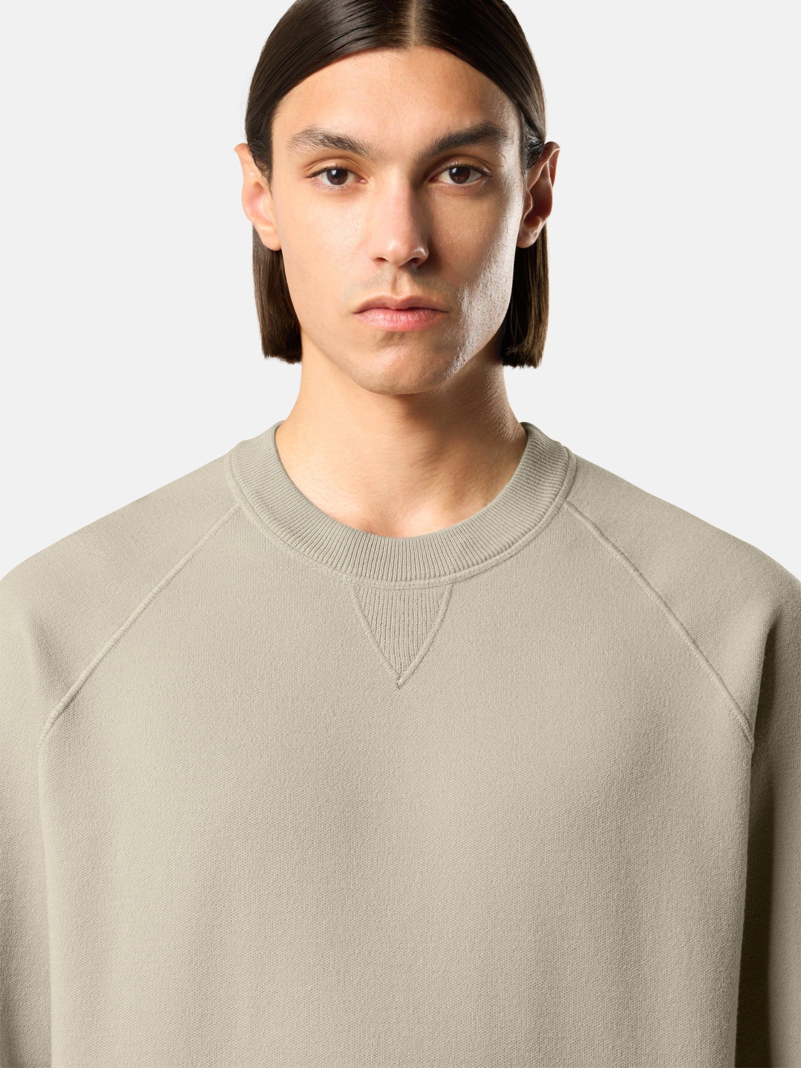 Stone Island Loose-Fit Crewneck Jumper with Raglan Sleeves 5100020