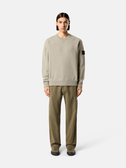 Stone Island Loose-Fit Crewneck Jumper with Raglan Sleeves 5100020