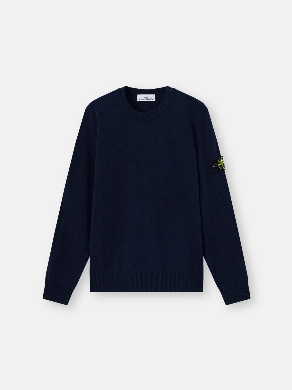 Stone Island Loose-Fit Crewneck Jumper with Ribbed Trims 5100021