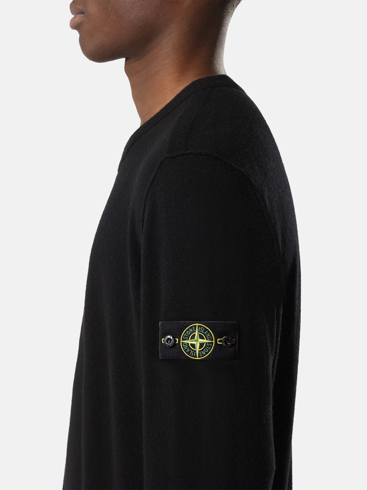 Stone Island Loose-Fit Crewneck Jumper with Ribbed Trims 5100021