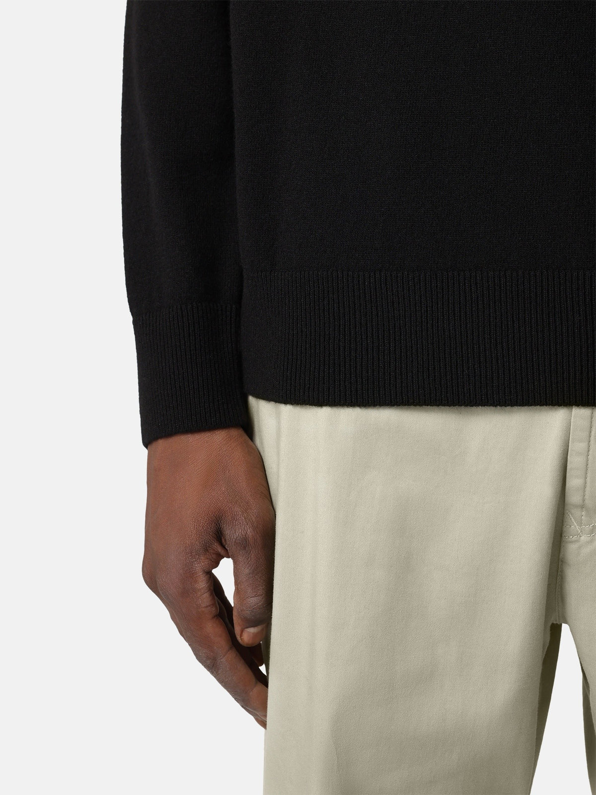 Stone Island Loose-Fit Crewneck Jumper with Ribbed Trims 5100021