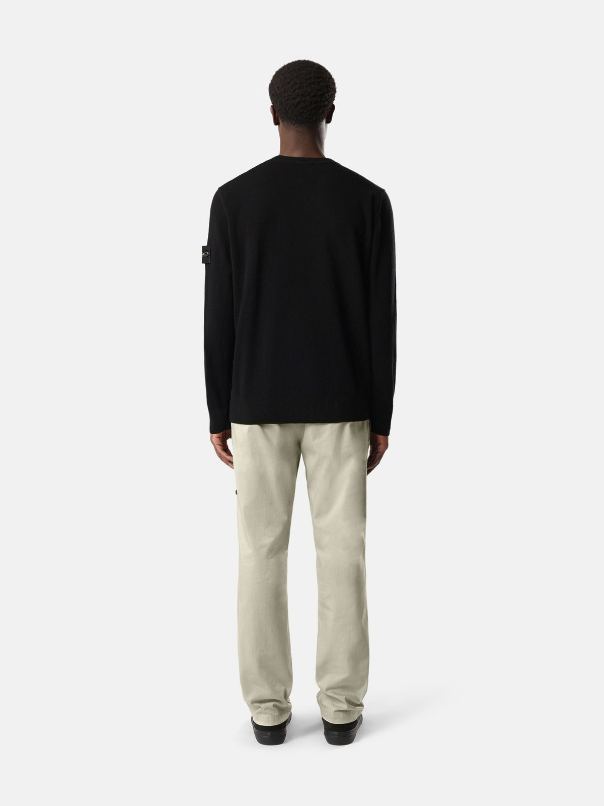 Stone Island Loose-Fit Crewneck Jumper with Ribbed Trims 5100021