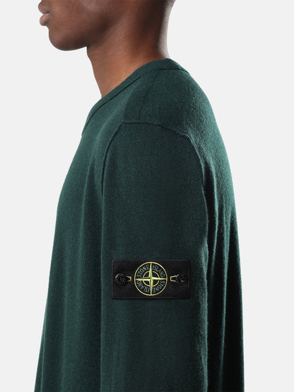 Stone Island Loose-Fit Crewneck Jumper with Ribbed Trims 5100021