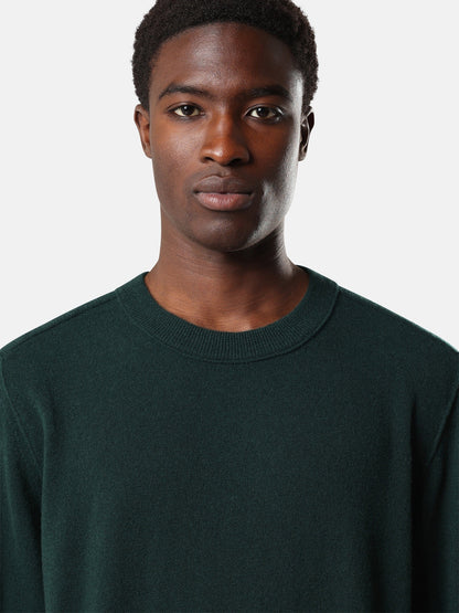 Stone Island Loose-Fit Crewneck Jumper with Ribbed Trims 5100021