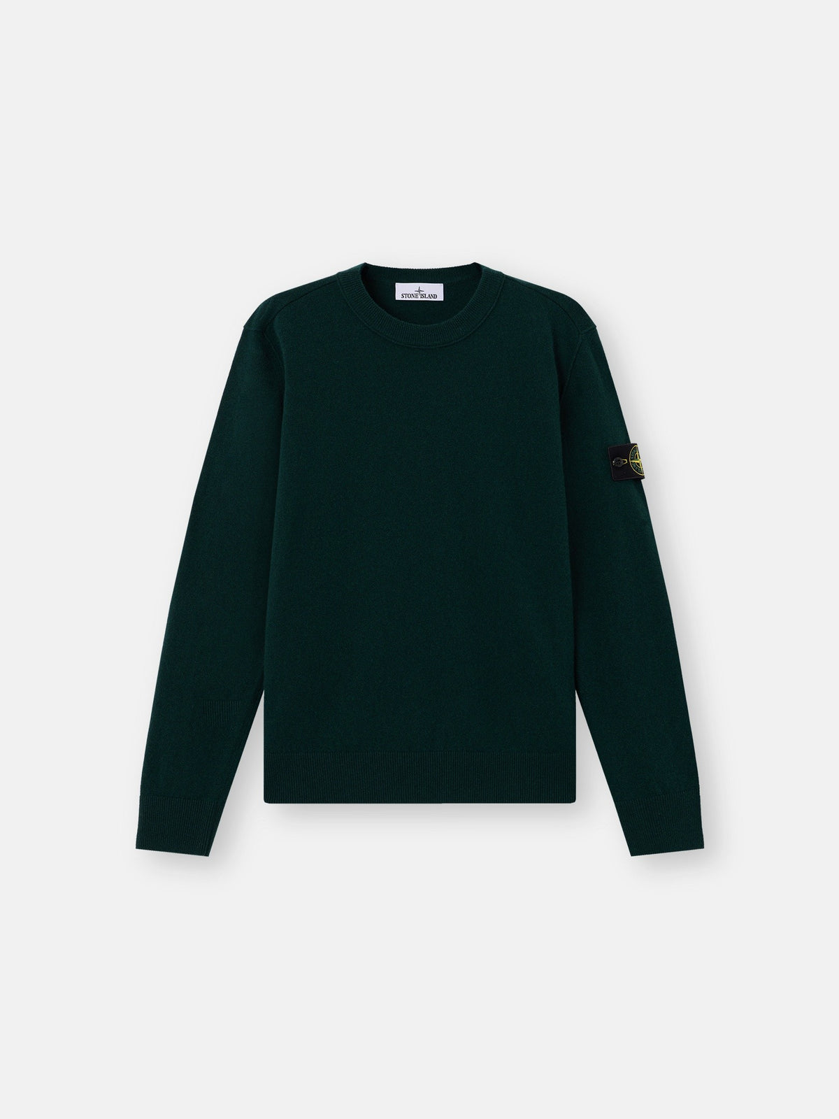 Stone Island Loose-Fit Crewneck Jumper with Ribbed Trims 5100021