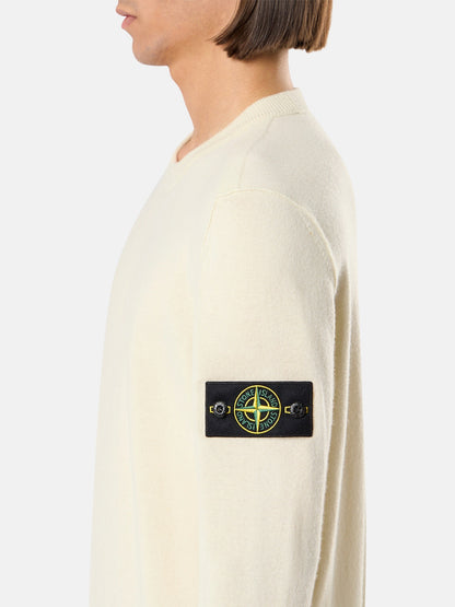Stone Island Loose-Fit Crewneck Jumper with Ribbed Trims 5100021