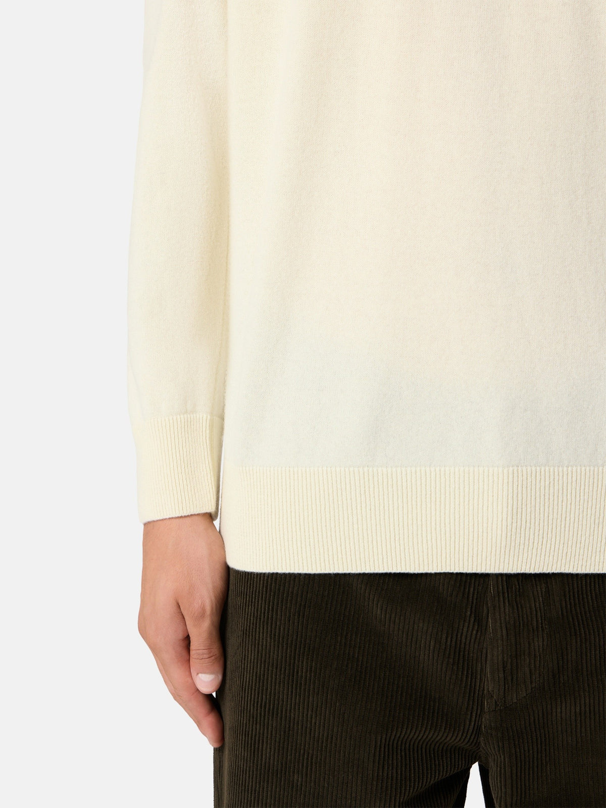 Stone Island Loose-Fit Crewneck Jumper with Ribbed Trims 5100021