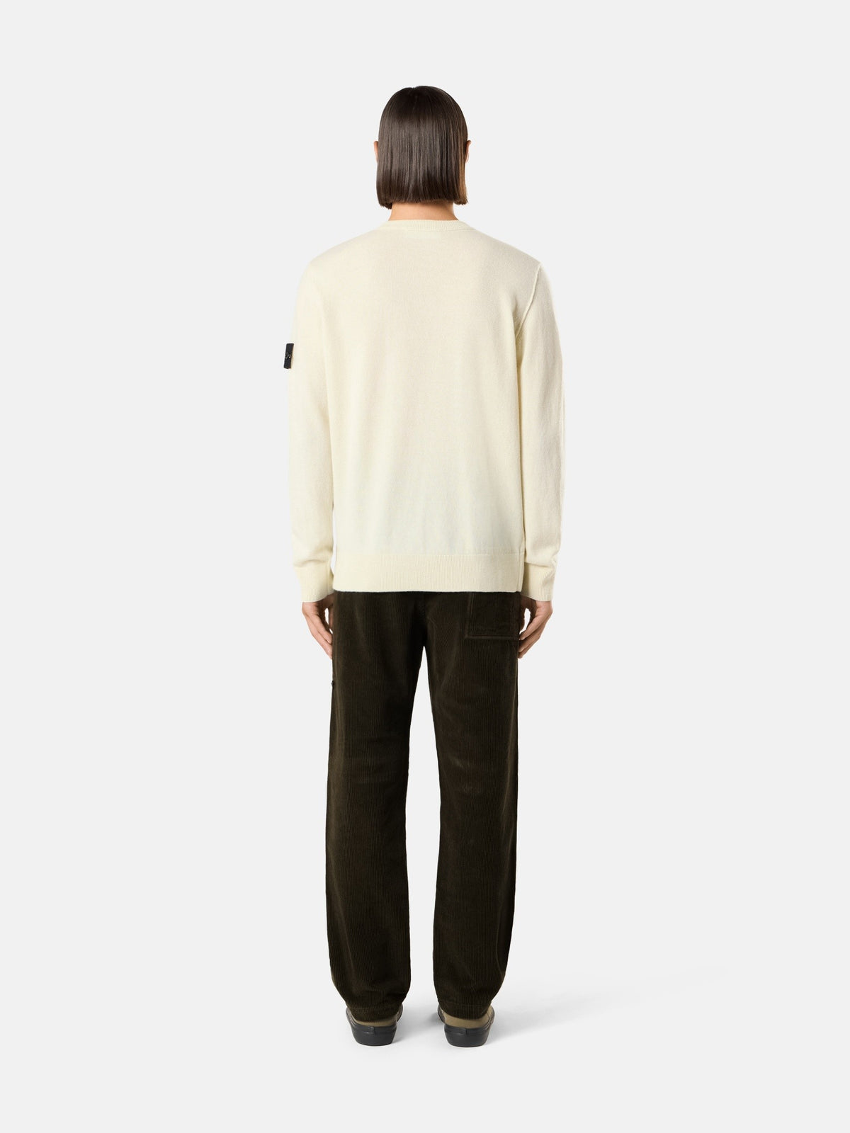 Stone Island Loose-Fit Crewneck Jumper with Ribbed Trims 5100021