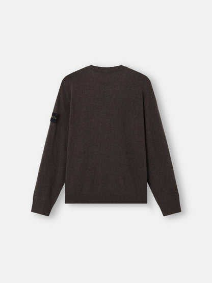 Stone Island Loose-Fit Crewneck Jumper with Ribbed Trims 5100021