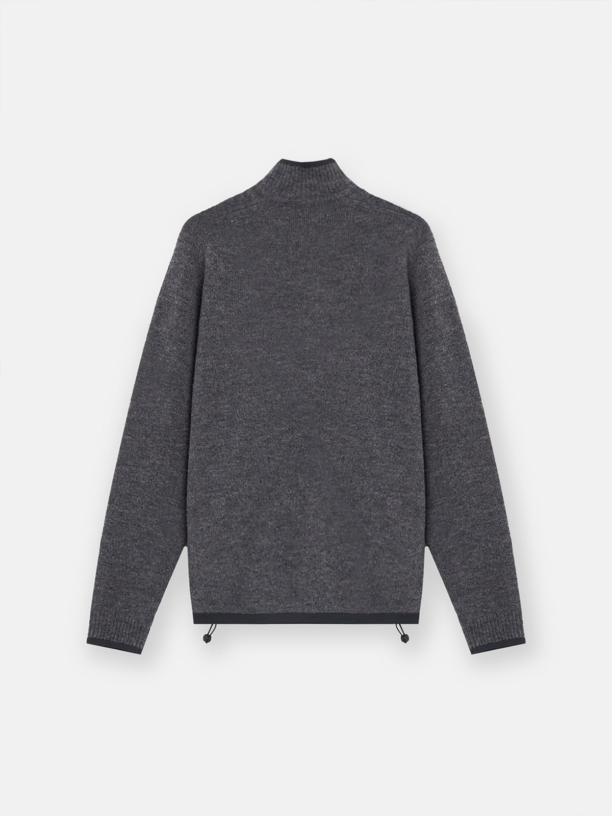 Stone Island Loose-Fit Half-Zip Jumper with Drawcord Hem 5100026
